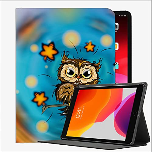 Caso FIT Nuevo iPad 8th Generation 10.2 "2020 / iPad 7th Gen 2019, Owl Bird Stars # 6 Case Slim Shell Cubierta para iPad iPad 10.2 Pulgadas
