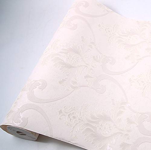 Cczxfcc Non Woven Wallpaper European Style Pink Flower Wallpaper Bedroom Living Room Restaurant Beauty Salon 3D Wallpaper