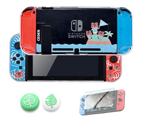 CEDER - Funda Protectora Funda rígida Animal Crossing Compatible con Nintendo Switch