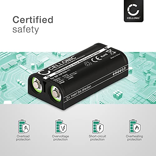 CELLONIC® Batería de repuesto BP-HP550-11 para Sony MDR-IF245RK, Sony MDR-RF4000, MDR-RF810R MDR-RF810RK MDR-RF811 MDR-RF811RK, MDR-RF840R MDR-RF840RK, MDR-RF850R, Accu auriculares inalambricos 700mAh