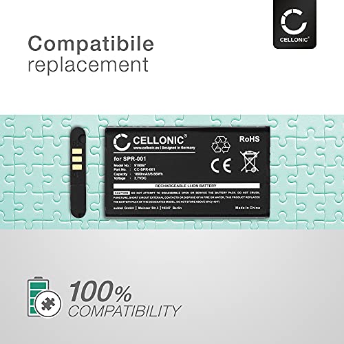 CELLONIC® Batería de Repuesto SPR-001, SPR-003, SPR-A-BPAA-CO para 3DS XL/New 3DS XL, 1800mAh, Accu de Larga duración