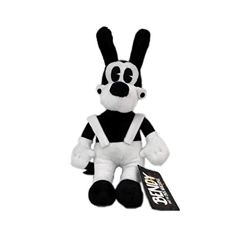 cgzlnl 3Pcs / Set 30Cm Bendy Plush Toys Juego Horror Bendy & Boris & Alice Angel Ink Demon Plush Doll, Juguetes De Peluche Suaves para Niños Regalos para Niños