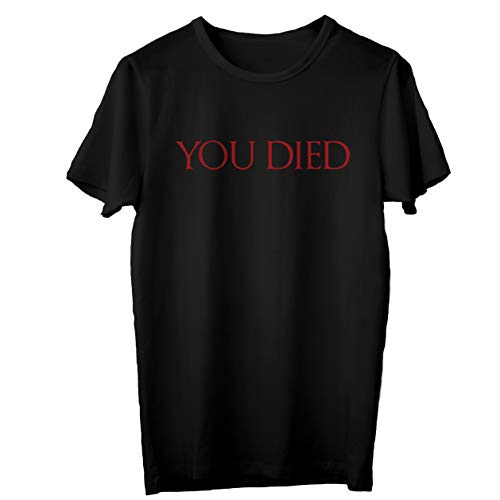 Chameleon Store - Camiseta You Died., Negro , S