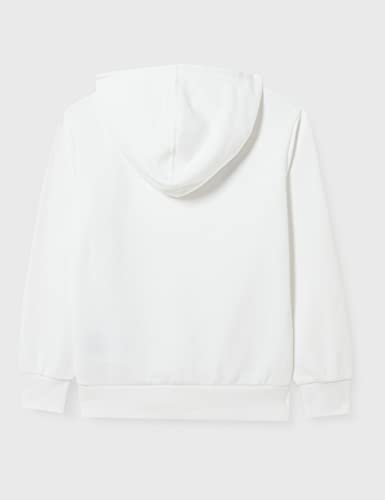 Champion Legacy Classic Logo Sudadera con Capucha, Blanco, 11-12 Años para Niños