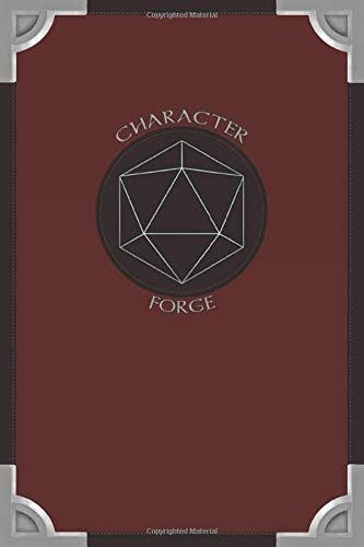 Character Forge: Dungeon Master NPC Tracker Notebook, Keep track of minor and major npcs for quick reference. Paperback/A5 (6" x 9") 1 year worth of day tracker included