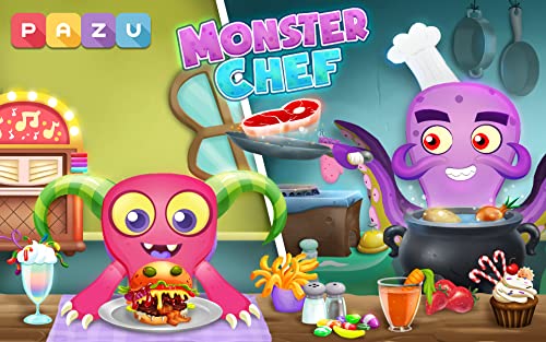 Chef monstruo - Juegos de cocina para niños
