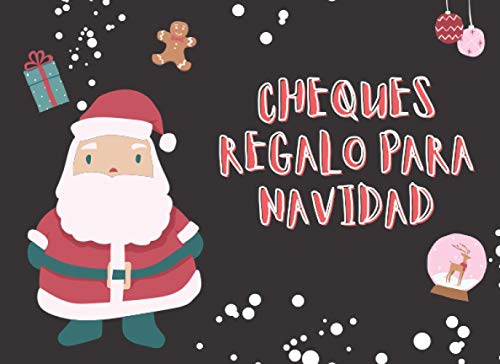 Cheques Regalo para Navidad: 20 vales de regalo para llenar y canjear - idea de regalo personalizada original para niños, mujeres, hombres