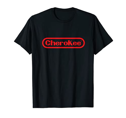 Cherokee Native - Logotipo retro para videojuegos Camiseta