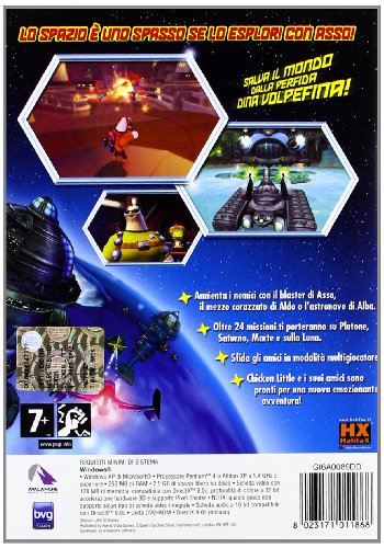 Chicken Little 2 Asso Spaziale [Importación italiana]