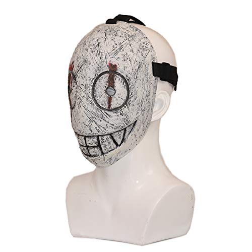 Chiefstore Legion Frank Mask Game Cosplay Disfraz de cara completa casco réplica para hombres adultos Halloween Carnaval Fancy Dress Ropa Zubehör