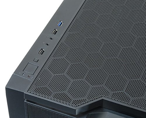 Chieftec CI-01B-OP carcasa de ordenador Cubo Negro - Caja de ordenador (Cubo, PC, SECC, Negro, Micro ATX, 15 cm)