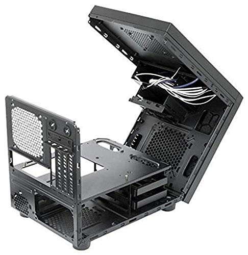 Chieftec CI-01B-OP carcasa de ordenador Cubo Negro - Caja de ordenador (Cubo, PC, SECC, Negro, Micro ATX, 15 cm)