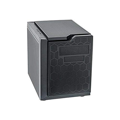 Chieftec CI-01B-OP carcasa de ordenador Cubo Negro - Caja de ordenador (Cubo, PC, SECC, Negro, Micro ATX, 15 cm)