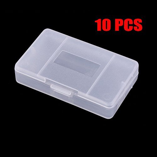Childhood Clear Protection Game Cubierta de polvo para Game Boy Advance GBA Pack 10PCS