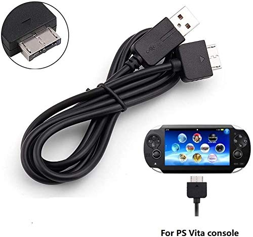 CHILDMORY Cable de cargador USB de 1,2 m / 3,9 pies para cable de carga de transferencia de datos PS Vita PS Vita 1000