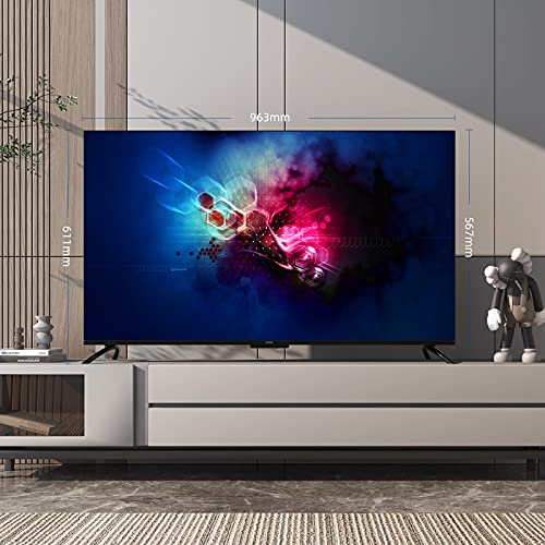 CHiQ U43G7PF Televisor Smart TV Android 43", 4K UHD, HDR10, Dolby Vision, Dolby Audio, 3 HDMI, 2 USB