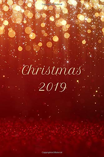 Christmas 2019 - 120 page Wide Ruled Journal (6'9'' Glossy Notebook)