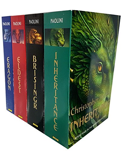 Christopher Paolini Inheritance 4 Books Collection Pack Set RRP: 23.97 (Erag...