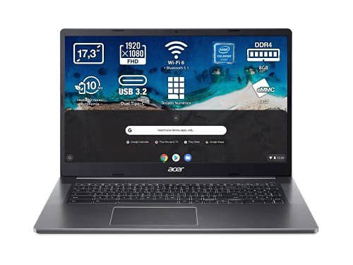 Chromebook 317_17.3" FHD IPS_17.3" FHD IPS_Celeron N4500_8GB_64GB eMMc_Chrome OS