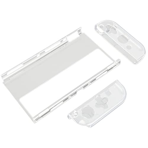 ciciglow Funda Protectora Transparente para Consolas de Juegos, Carcasa Transparente 3 en 1, Carcasa Transparente como el Cristal, Lavable, Protección para el Host de Las Consolas de Juegos