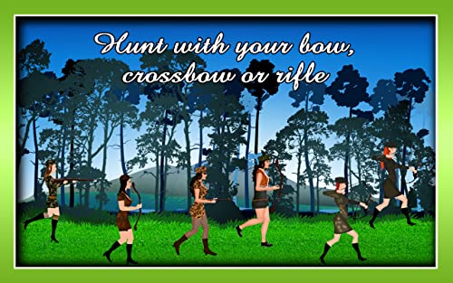 ciervos cazadora bosque: la pistola y arco caza supervivencia - gold edition