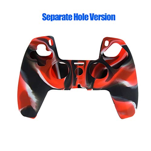ciriQQ PS5 - Funda de silicona para mando inalámbrico PlayStation 5 DualSense, aplicable a la consola S-o-n-y PlayStation 5