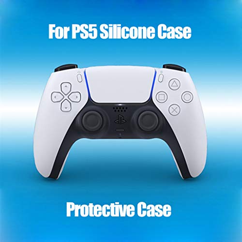 ciriQQ PS5 - Funda de silicona para mando inalámbrico PlayStation 5 DualSense, aplicable a la consola S-o-n-y PlayStation 5