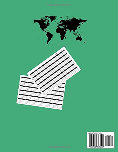 City Country River Game Notebook - Family Game - Fun for All Ages 8 and above - Educational Game for Children - Quiz Game