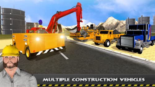City Road Builder Heavy Construction Excavator Simulator: Maquinaria pesada Crane City Builder Tycoon Adventure 3D juegos gratis para niños