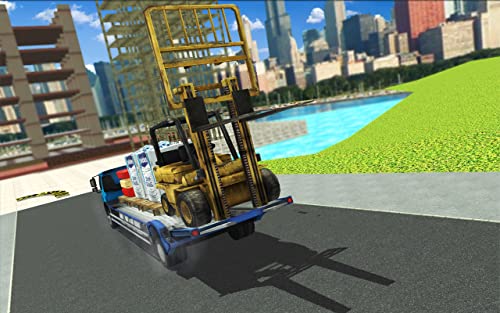 ciudad construcción simulador: camión aparcamiento juego gratis