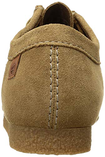 Clarks Shacre II Run, Oxford Hombre, Dark Sand Suede, 44.5 EU