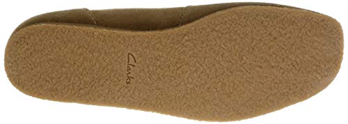 Clarks Shacre II Run, Oxford Hombre, Dark Sand Suede, 44.5 EU