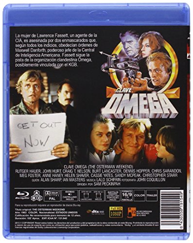 Clave Omega BDr 1983 The Osterman Weekend [Blu-ray]