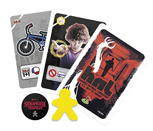 Clementoni - 16636 - Stranger Things - Aventuras compartidas - Juego de Mesa Stranger Things- Familiar