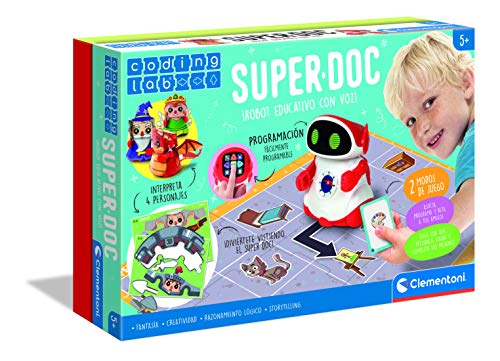 Clementoni-55379 - Super Doc - robot educativo a partir de 5 años