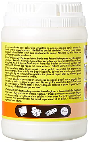 Cléopâtre, Barniz Unisex infantil, Blanco (Blanco), 4x6x4 cm (W x H x L)