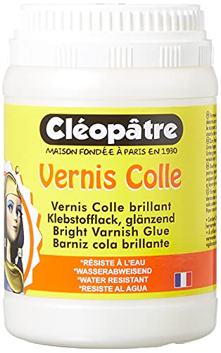 Cléopâtre, Barniz Unisex infantil, Blanco (Blanco), 4x6x4 cm (W x H x L)