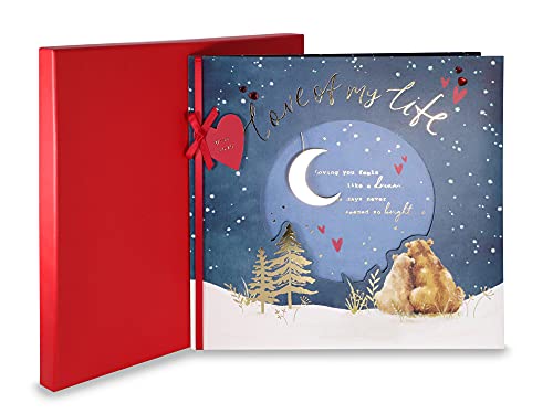 Clintons: Love Of My Life Two Bears - Tarjeta de felicitación de Navidad