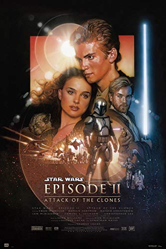 Close Up Juego de 3 pósteres de Star Wars Episodio I-III (61 cm x 91,5 cm)