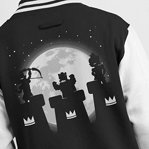 Cloud City 7 Clash Royale Moon - Chaqueta para Hombre Black/White M