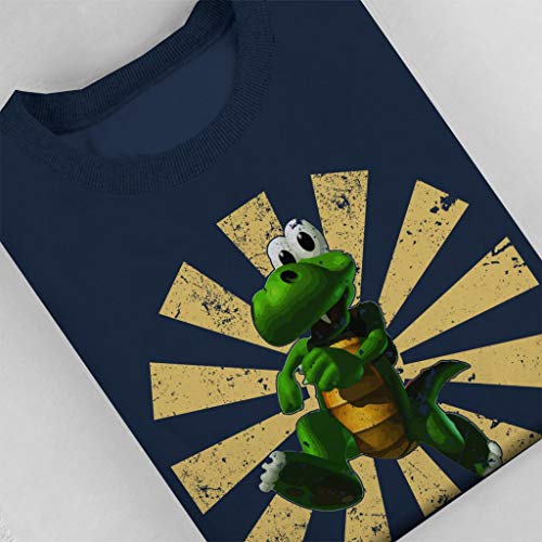 Cloud City 7 Croc Retro Japanese Kid's Sweatshirt