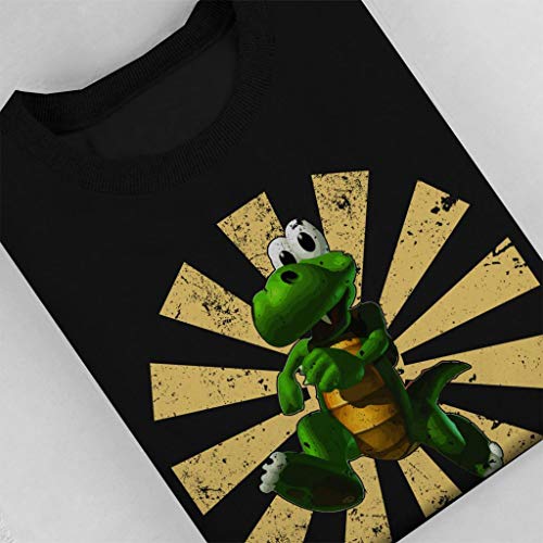 Cloud City 7 Croc Retro Japanese Men's Sweatshirt