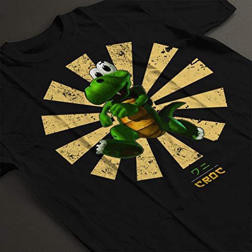 Cloud City 7 Croc Retro Japanese Men's T-Shirt