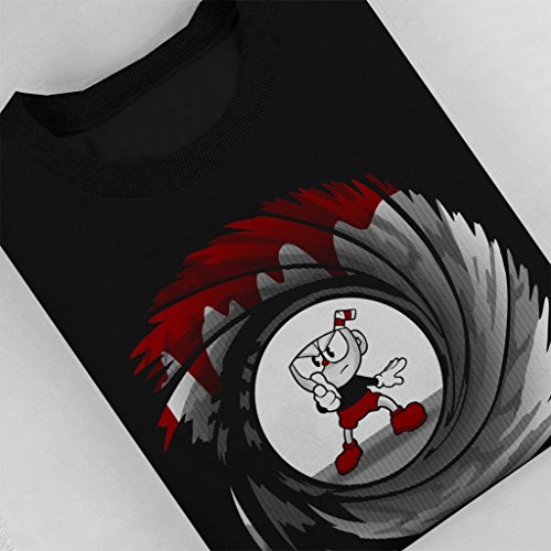 Cloud City 7 Cuphead Double 0 Cup Kid's Sweatshirt