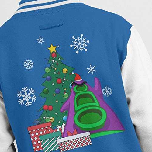 Cloud City 7 Day of The Tentacle Around The Christmas Tree Kid's Varsity Jacket