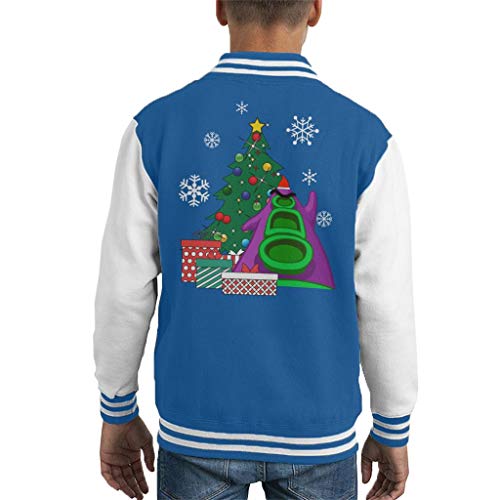 Cloud City 7 Day of The Tentacle Around The Christmas Tree Kid's Varsity Jacket