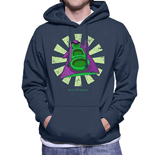 Cloud City 7 Day of The Tentacle Retro Japanese Men's Hooded Sweatshirt