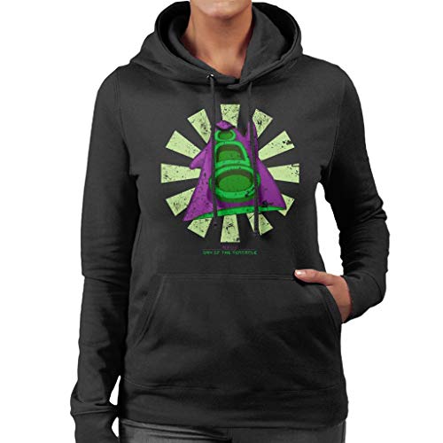 Cloud City 7 Day of The Tentacle Retro Japanese Women's Hooded Sweatshirt