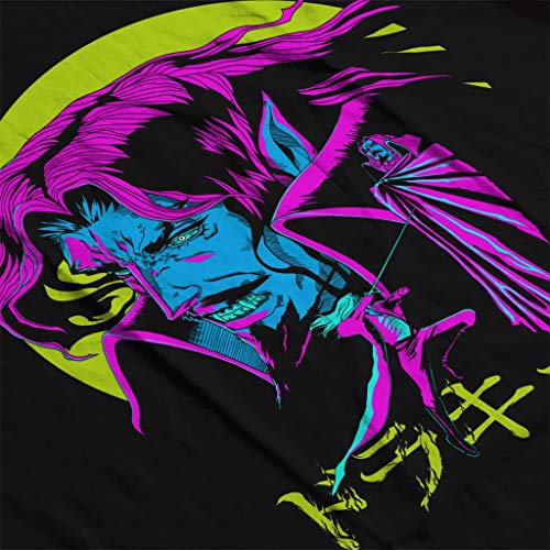 Cloud City 7 Dracula Japanese Text Castlevania Men's Varsity Jacket Blanco/Negro XXL