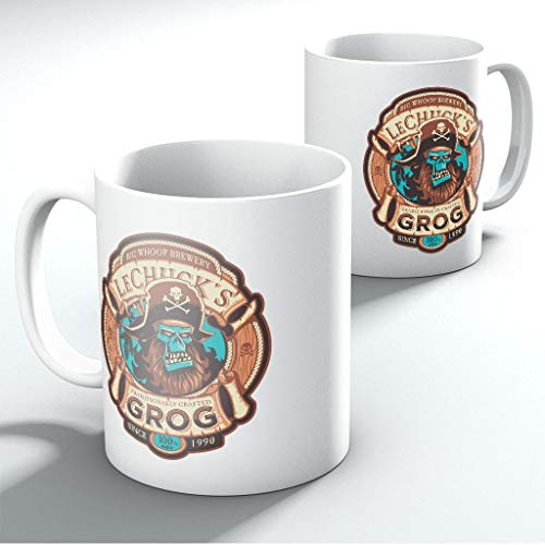 Cloud City 7 Ghost Pirate Grog Monkey Island LeChuck Mug